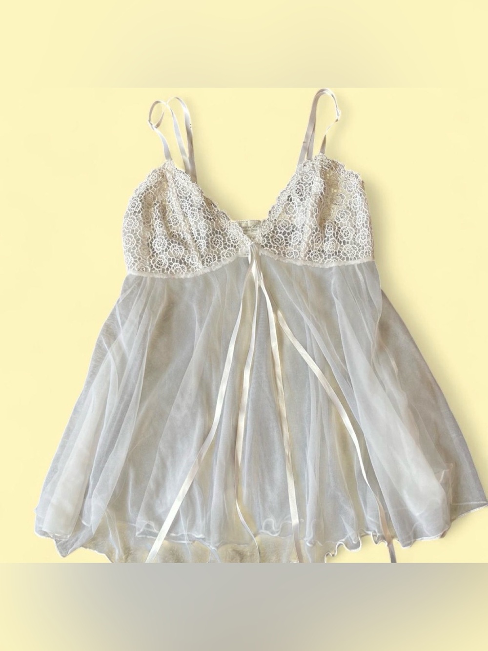 Seductive Wear y2k babydoll lingerie top